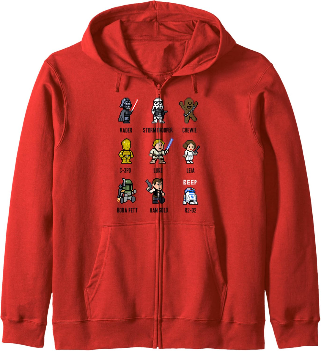 Star Wars Character Group 8-Bit Designs Kapuzenjacke