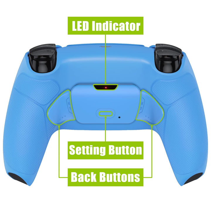 eXtremeRate Programmierbares Rise Remap Kit für ps5 Controller BDM-030/040, Remap Platine & Rückseit