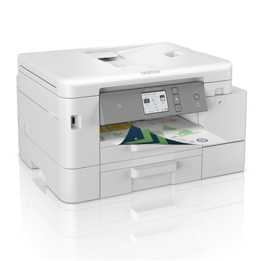 Brother MFC-J4540DW 4-in-1 Farbtintenstrahl-Multifunktionsgerät (Drucker, Scanner, Kopierer, Fax), w
