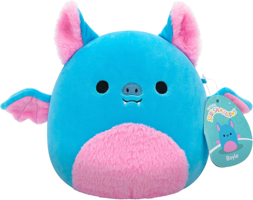 Squishmallows SQCR06579 - Boyle die Fruchtfledermaus 19 cm, offizielles Jazwares Plüsch, superweiche