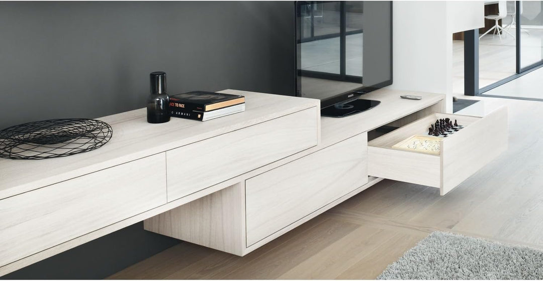 Blum 760H4833-T MOVENTO mit Tip-ON, Vollauszug für Holzschubkasten, 40 kg, NL=480 mm, für Kupplung,