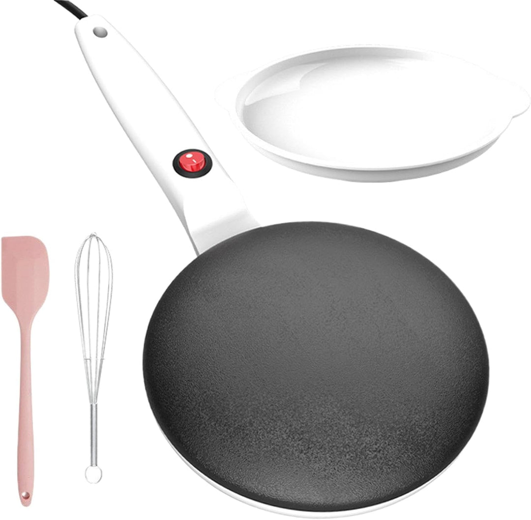 Instant-Crêpe-Maker, Crêpe-Maker, Crêpe-Grillpfanne, 7,8 Zoll automatische Temperaturregelung Instan