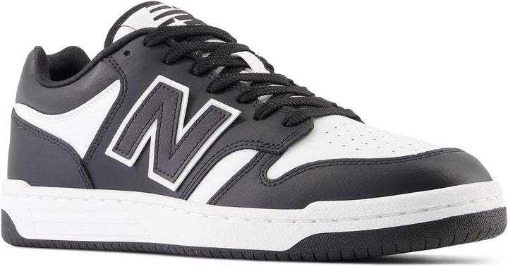 New Balance Herren Bb480 Sneaker 37 EU Schwarz, 37 EU Schwarz
