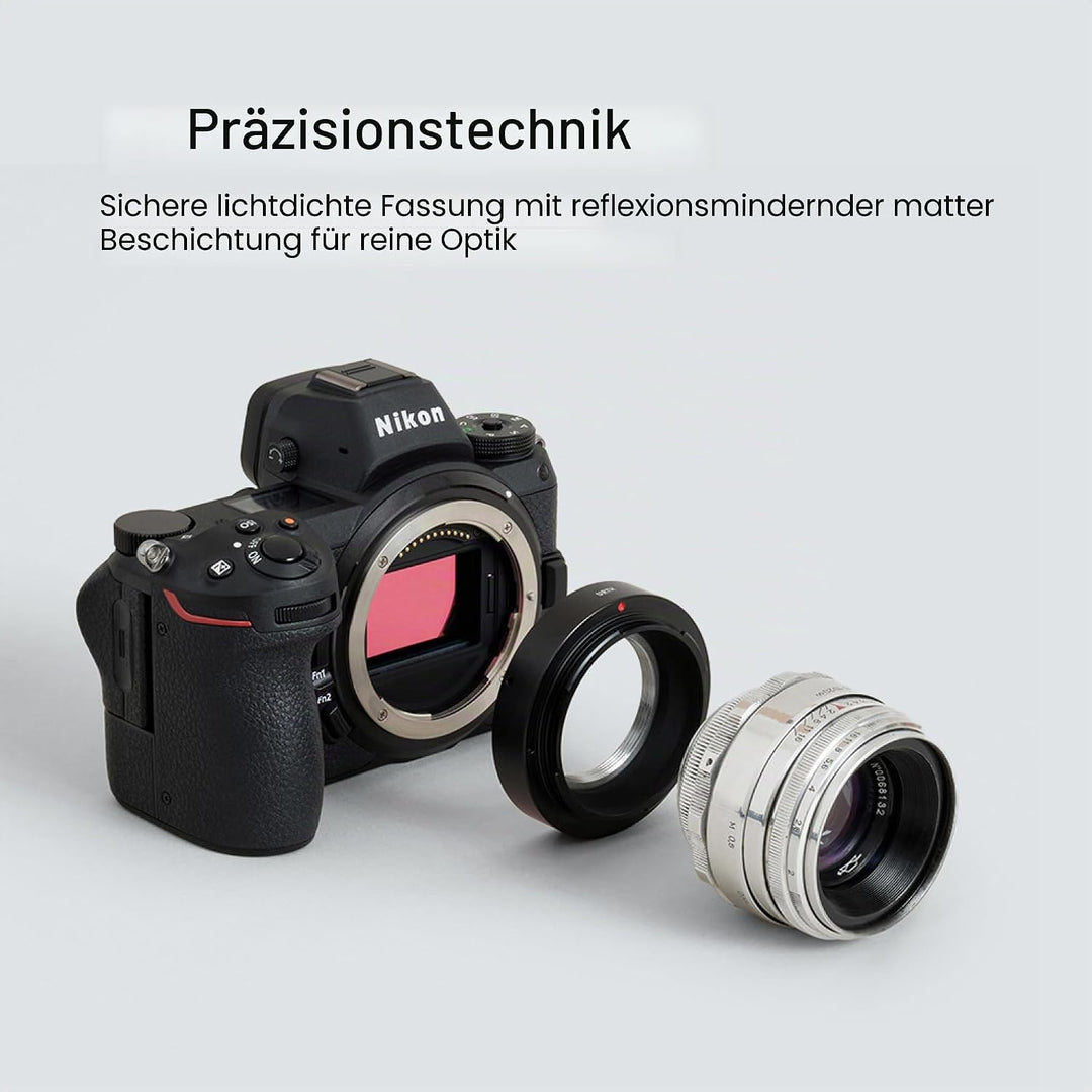 Urth Objektivadapter: Kompatibel mit M39 Objektiv und Nikon Z Kameragehäuse, M39
