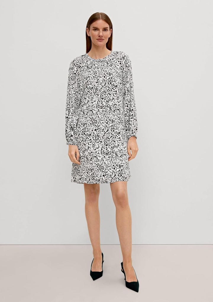 comma Damen Kleid, Schwarz 99c1