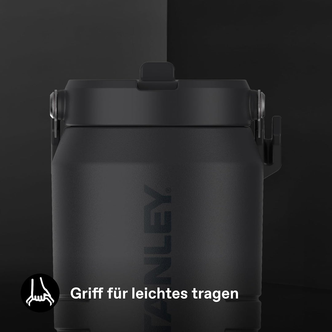 Stanley 1913 IceFlow Flip Straw Jug 1.9L - Thermobecher Kühlt 20 Stunden - 4 Tage Eisgekühlt - Ausla