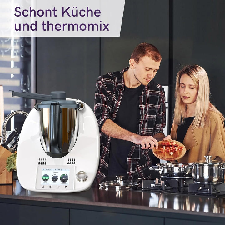 Dampfumleiter für Thermomix TM5 TM6 TM31, Dampfumleitung Thermomix Zubehör aus BPA Frei, Dampf Umlei