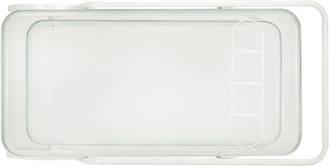 SAFAVIEH Modern 2 Etagen Barwagen, Weiss, 91 x 47 x 76