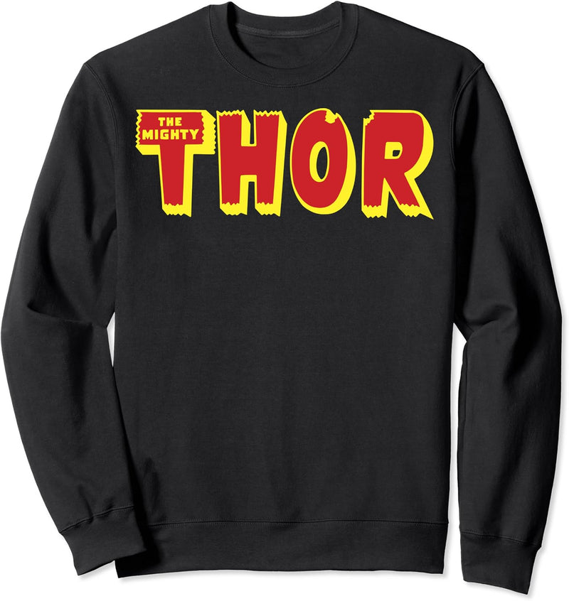 Marvel The Mighty Thor Title Logo Sweatshirt