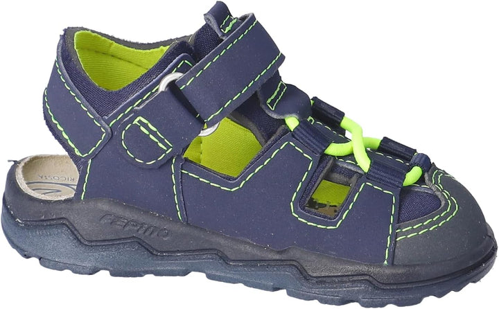 RICOSTA Mädchen und Jungen Sandalen Gery, Kinder Lauflernschuhe, Weite: MITTEL, waschbar 20 EU Nauti