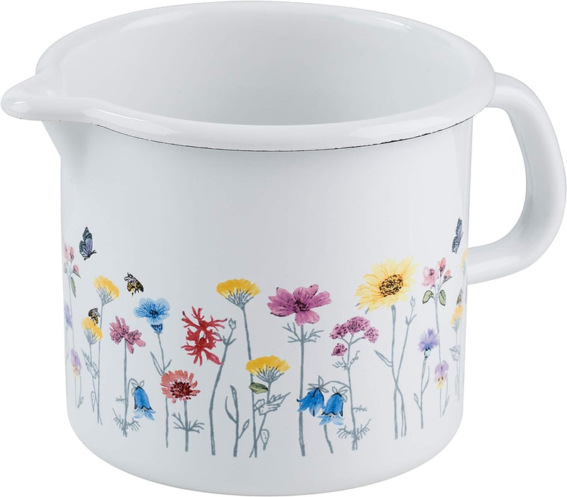 Riess, 0040-070, Schnabeltopf 12 1L, COUNTRY SONDEREDITION FLORA, Durchmesser 12 cm, Inhalt 1,0 Lite