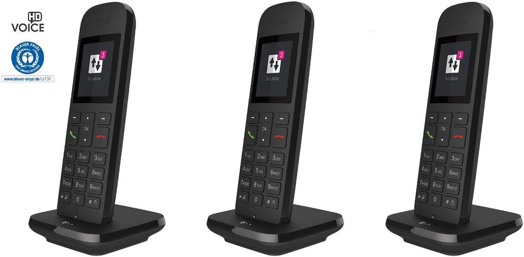 Telekom Speedphone 12 schwarz Trio Set