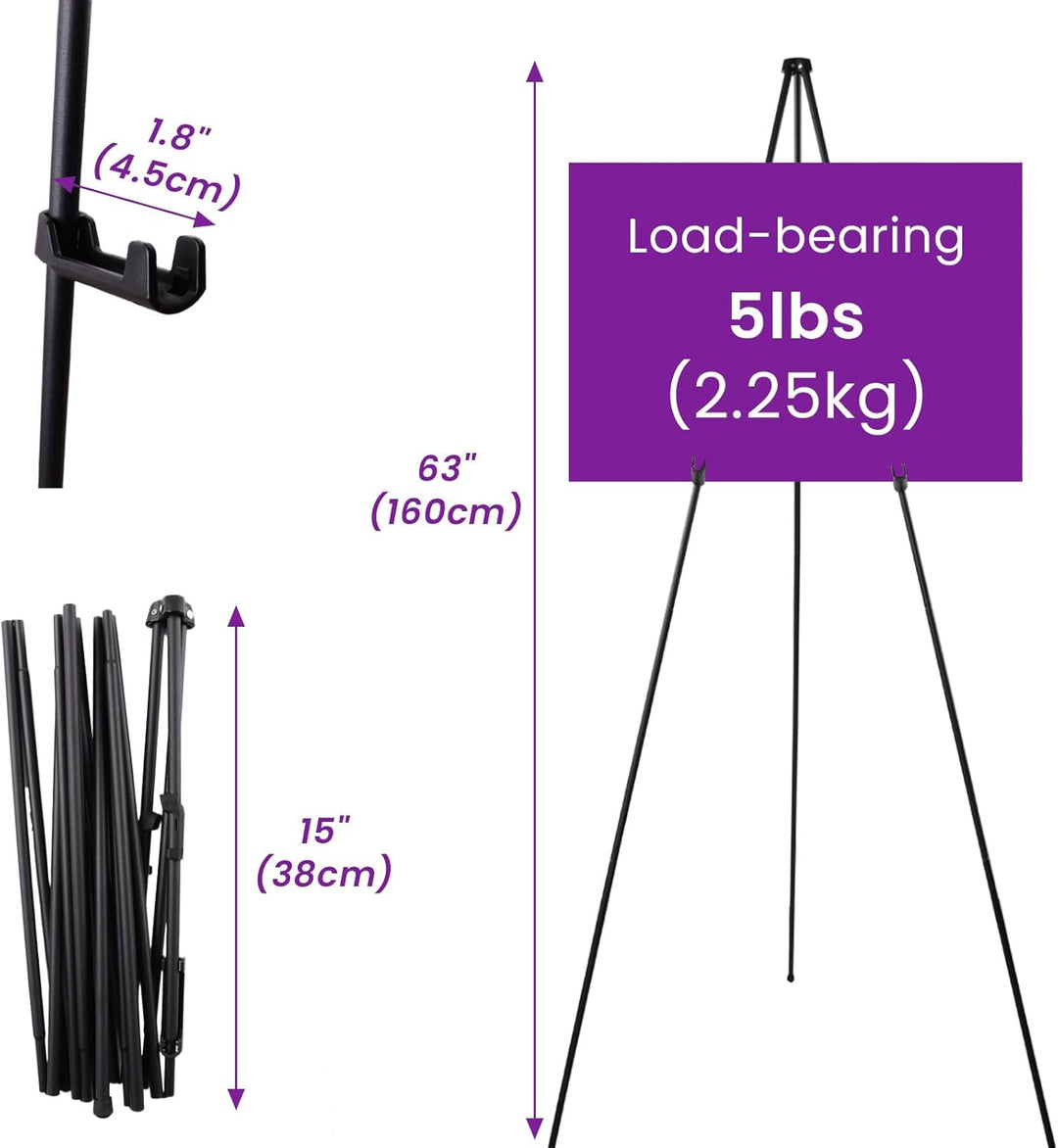 Künstler Staffelei Stand, Staffelei Hochzeit, 160 cm Verstellbares Stativ Leinwand Malerei Display,
