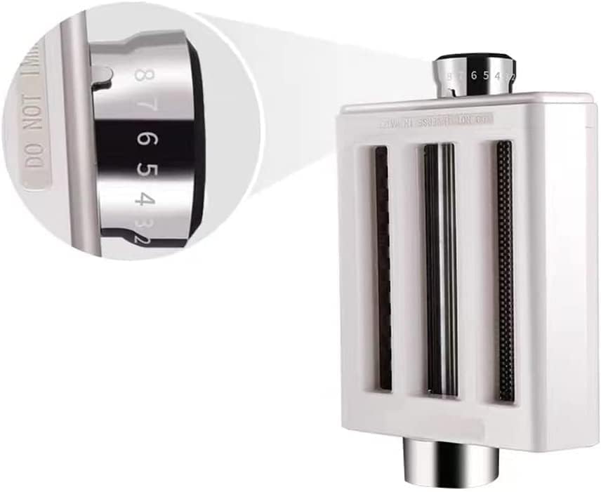 Nudelroller & Schneide-Aufsatz, 3-in-1,Set für ZACME Standmixer Zubehoer,inklusive Nudelblattroller,