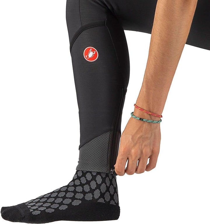 Castelli Damen Velocissima Dt Bibtight Leggings, XS Black/Black Reflex