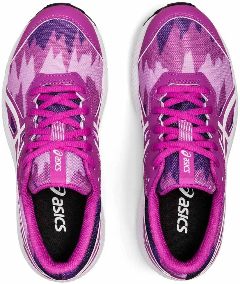 ASICS Unisex Kinder Contend 8 Print Gs Sneaker 39.5 EU Orchid White, 39.5 EU Orchid White