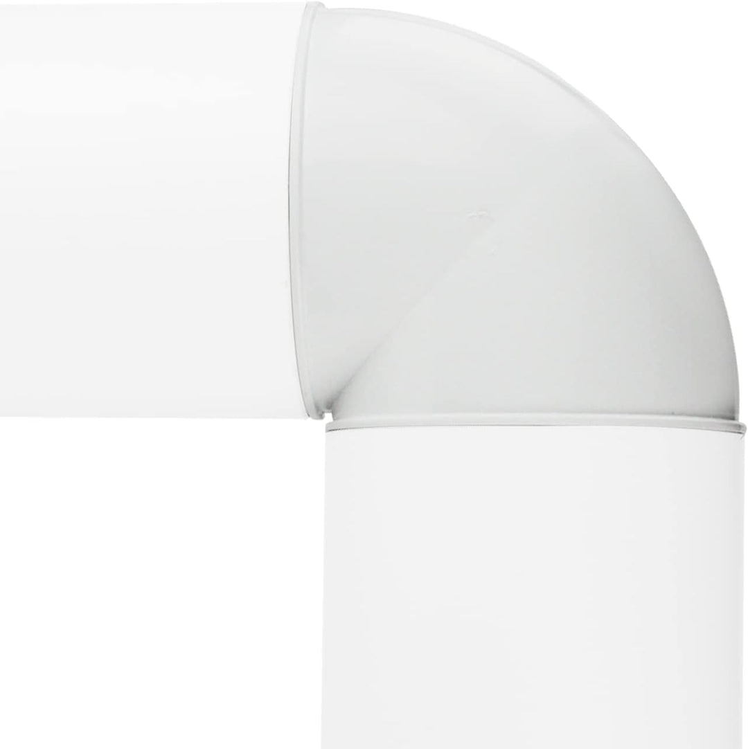 Verbindungsstück Bogen 90º Vents PVC Lüftungsrohr/Flexrohr (150mm)