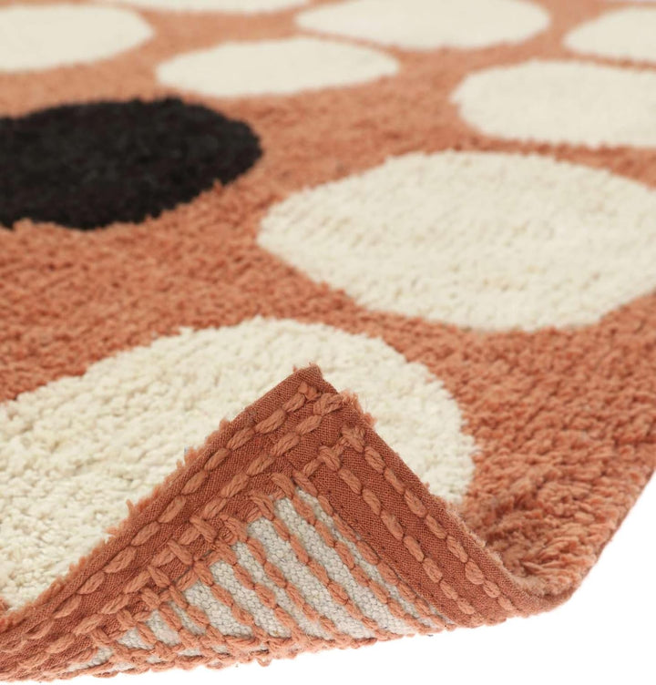 RugVista Badematte Thalassa, 90 x 60 cm, Rechteckig, Mittelflor, Moderner Badteppich, Maschinenwasch
