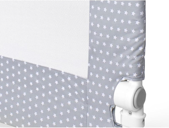 Interbaby Bettgitter 90 für Babys und Kinder-Sternmodel, grau, 90 cm (Paquete de