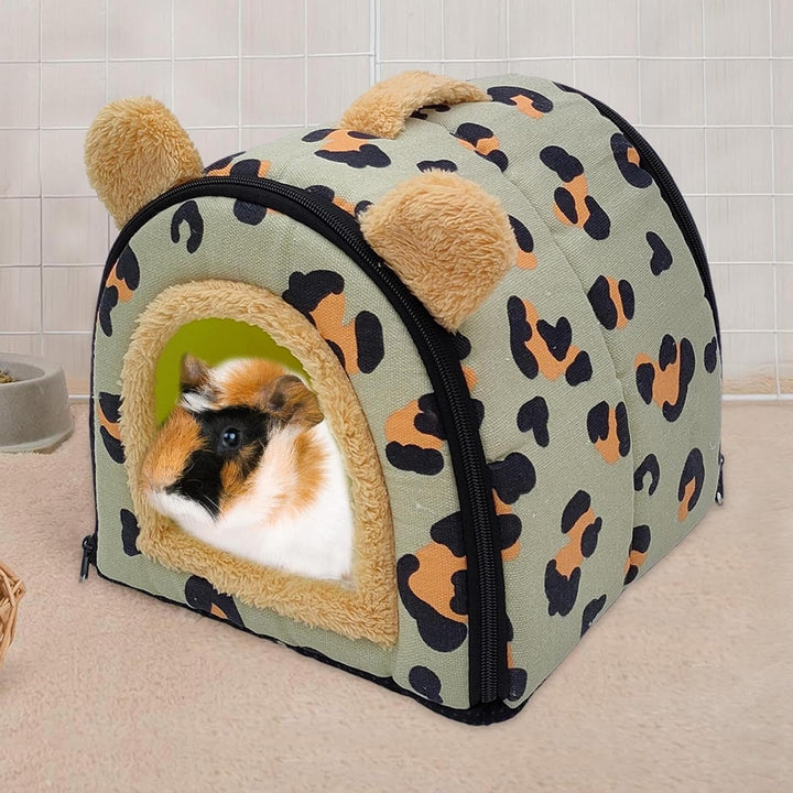 Generisch Bunny Bett,Weiches Warmes Kaninchenhaus - Für Indoor Outdoor Spielbereich Zuhause Hamster