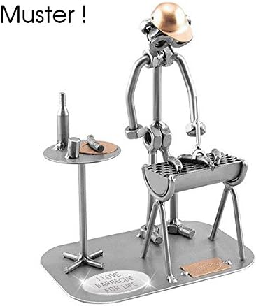 Steelman24 I Schraubenmännchen Schweisser Mit Visitenkartenhalter Mit Persönlicher Gravur I Made in