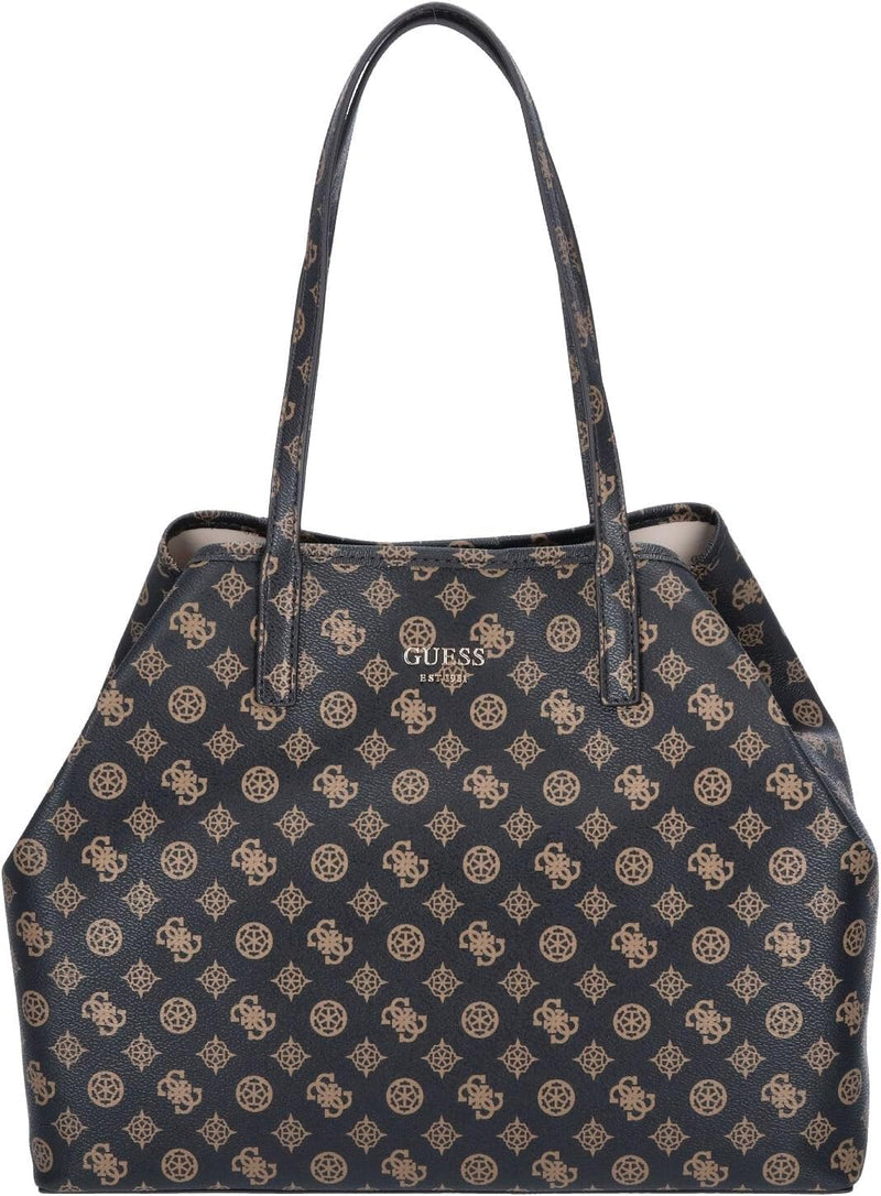 GUESS Women Vikky Large Tote Bag, braun