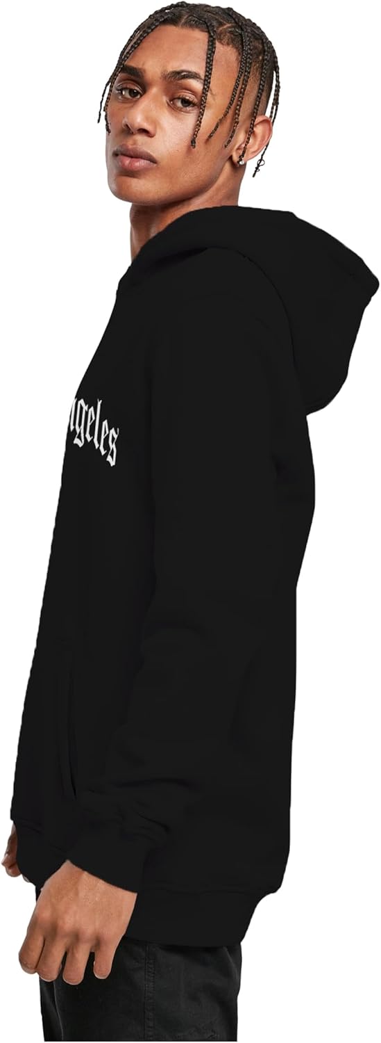 Mister Tee Herren Los Angeles Hoody Hooded Sweatshirt XS Schwarz, XS Schwarz