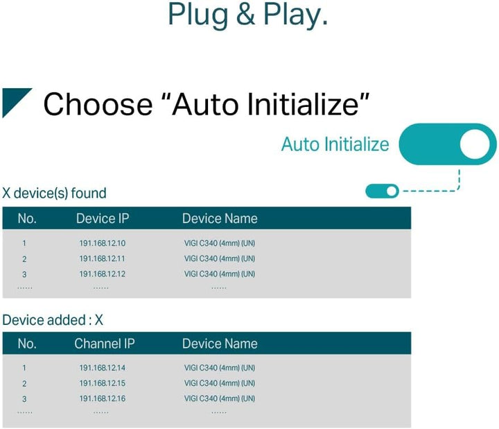 TP-Link VIGI NVR1008H-8MP Netzwerk-Videorekorder (NVR) Schwarz