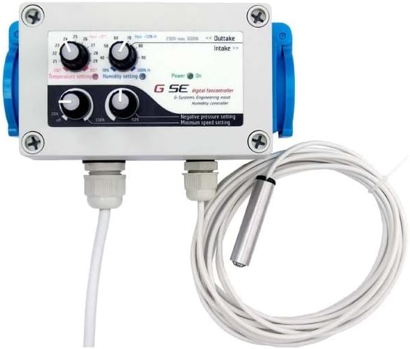 Temperatur,- Feuchte,- und Geschwindigkeitsregler Unterdruck GSE (GSE-3)