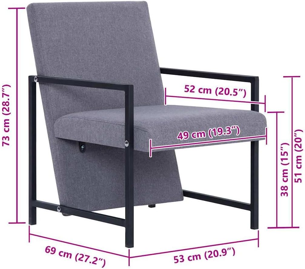 vidaXL Sessel Relaxsessel Loungesessel Cocktailsessel Lounge Stuhl Lehnsessel Lehnstuhl Relaxstuhl P