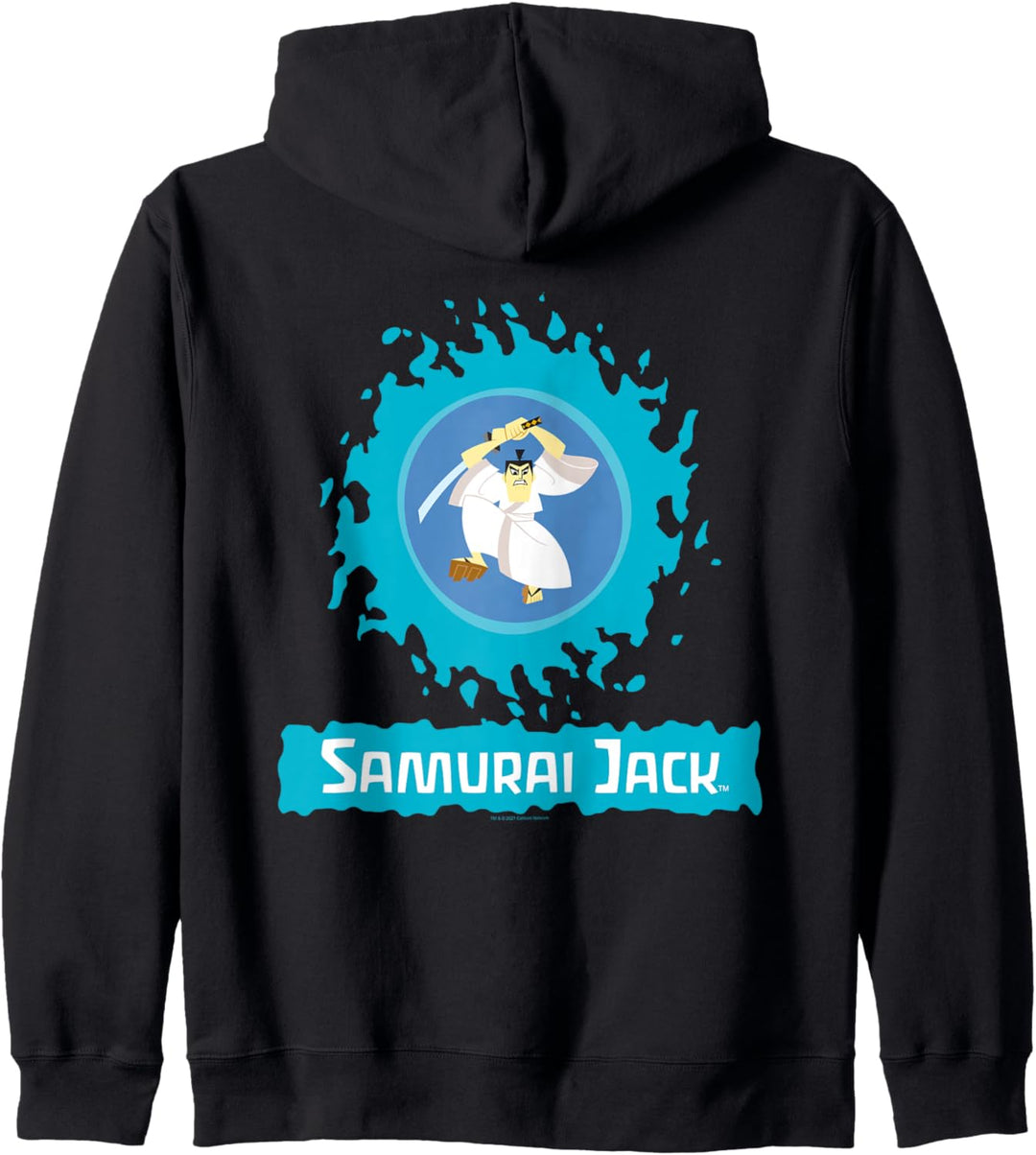 Samurai Jack Samurai Jack Blue Eclipse Kapuzenjacke