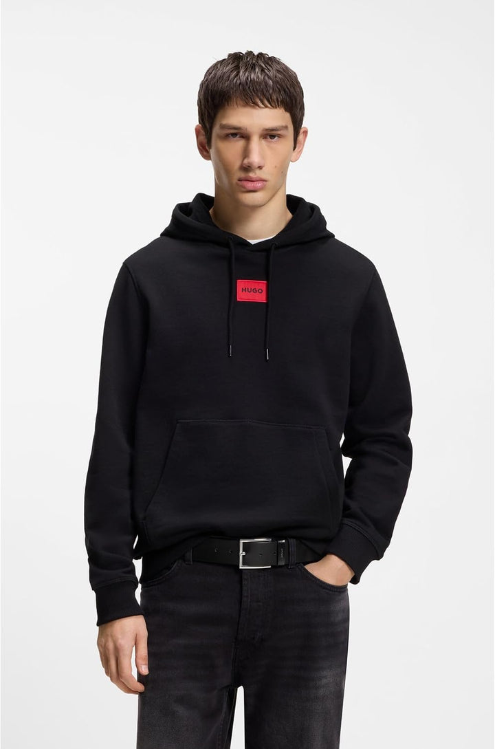 HUGO Herren Giaspo Sz40 Gürtel aus Leder mit Logo-Prägung auf der Schlaufe 80 001, 80 001