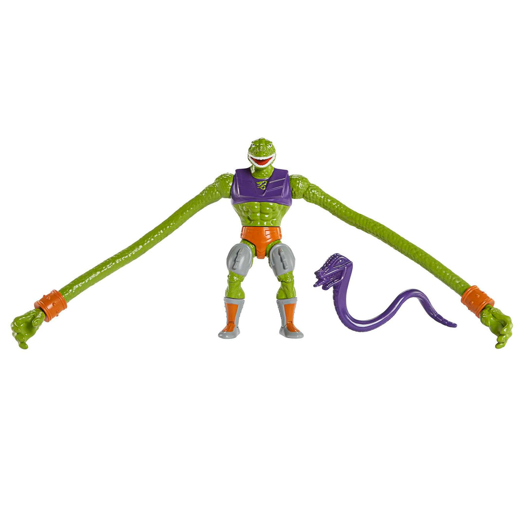 MASTERS OF THE UNIVERSE Snake Men Sssqueeze - Schlangenmensch Bösewicht mit beweglichen 18 cm grosse