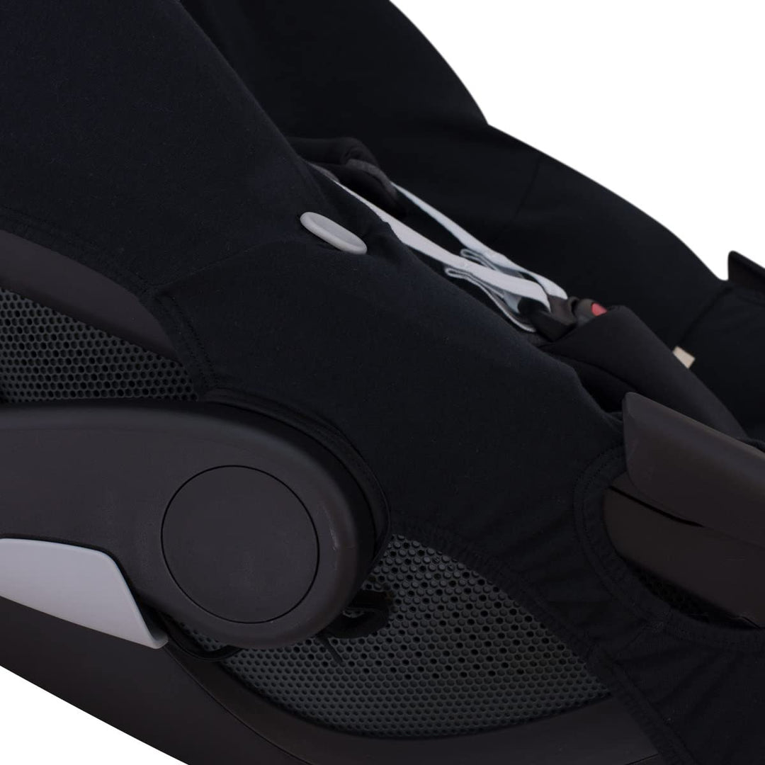 JYOKO Kids Bezug kompatibel mit Maxi Cosi Pebble 360 Y FamilyFix 360, aus Baumwolle (Black Series),