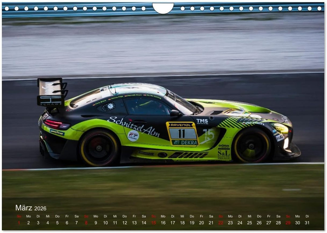 Motorsport aus Affalterbach (Wandkalender 2026 DIN A4 quer), CALVENDO Monatskalender: Ein Kalender f