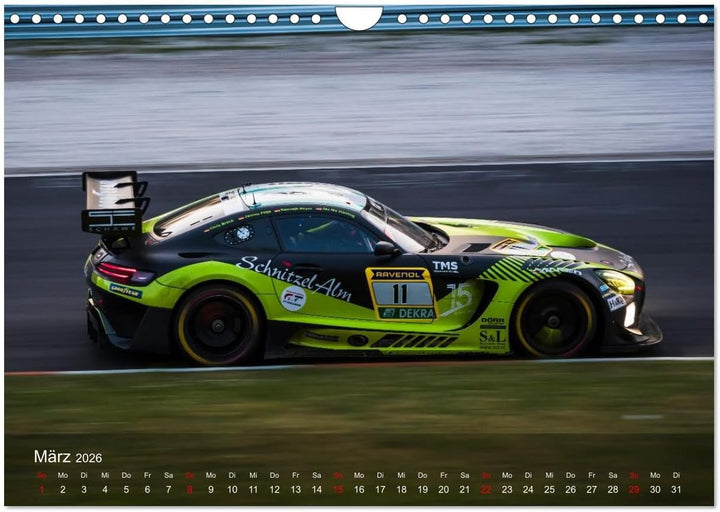 Motorsport aus Affalterbach (Wandkalender 2026 DIN A4 quer), CALVENDO Monatskalender: Ein Kalender f