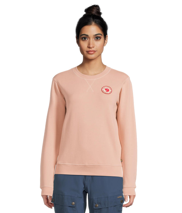 Fjällräven Damen Sweatshirt XS Chalk Rose, XS Chalk Rose