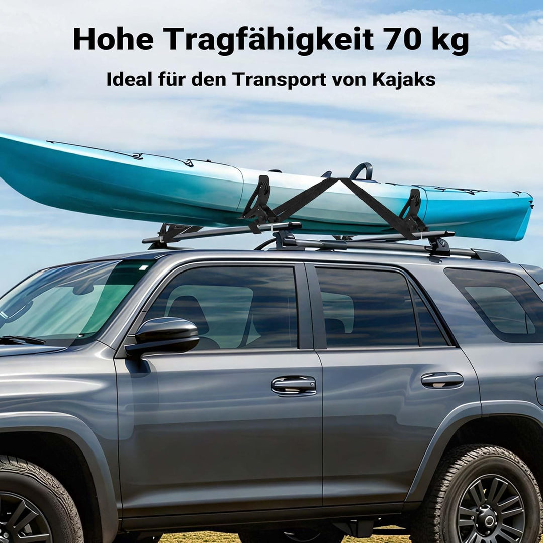 Dachträger für Boot und Kajak 4 Stk. Boothalterung für Autodachträger Kajakhalter