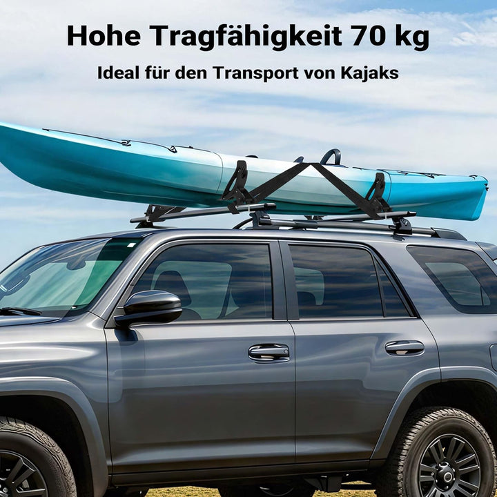 Dachträger für Boot und Kajak 4 Stk. Boothalterung für Autodachträger Kajakhalter