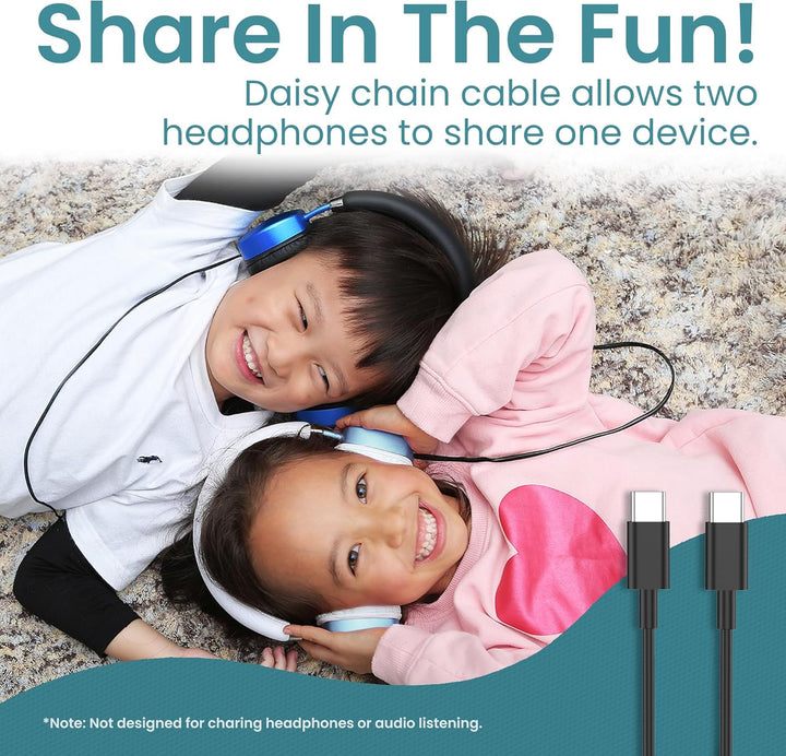 Puro Sound Labs PuroQuiet Plus Lautstärkebegrenzte On-Ear Active Noise Cancelling Bluetooth Kopfhöre