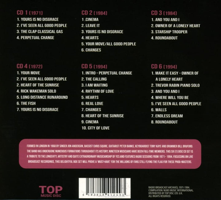 Box/Early Years, Audio-CD