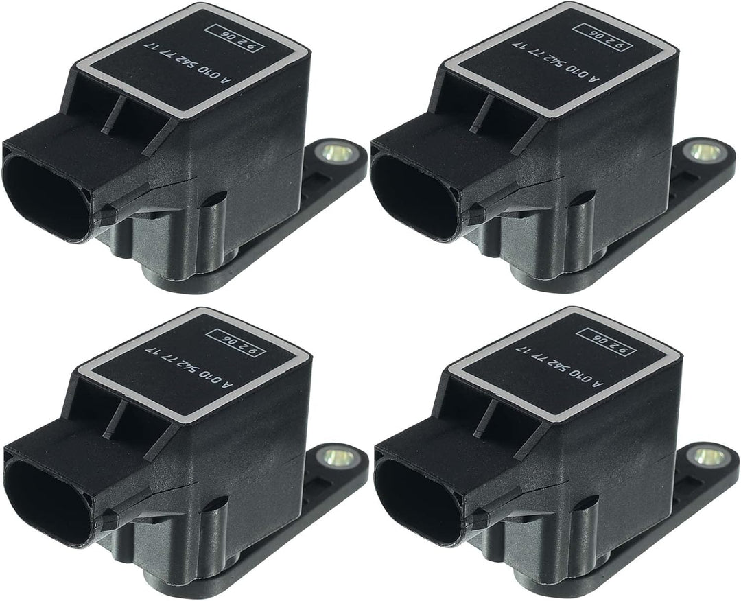 Frankberg 4x Niveausensor Xenonlicht Vorne Hinten für A-Klasse B-Klasse C-Klasse CLK E-Klasse GL-Kla
