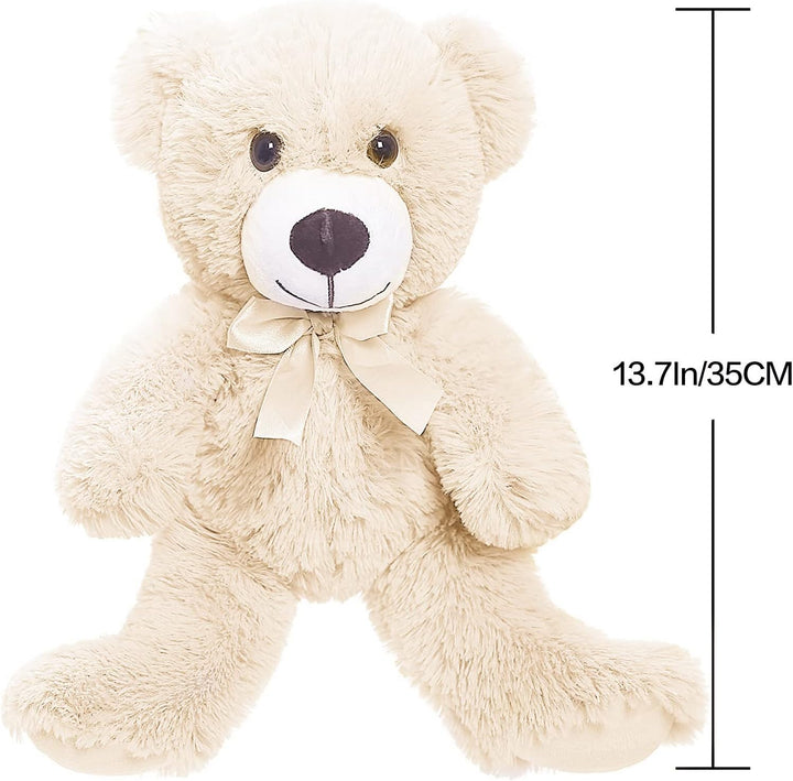 SNOWOLF Bear Plush Cute Stuffed Animal Toys Pillow Bear Doll Gift for Kids Boys Girls Birthday Chris