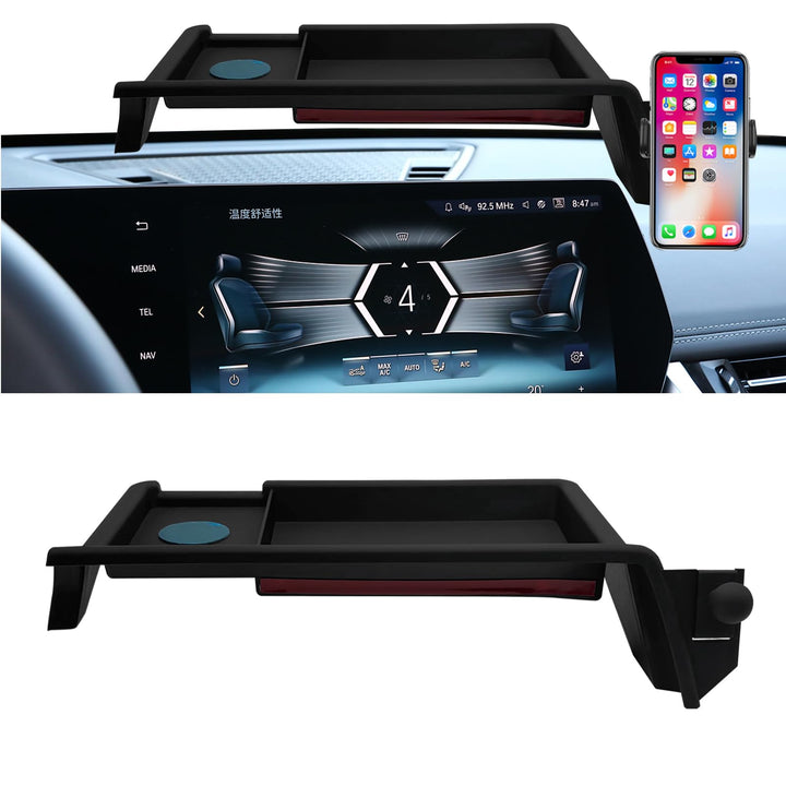 TTCR-II Kompatibel mit BMW X1 Handyhalterung Navigations Bildschirm Rücken Organizer Tablett Smartph