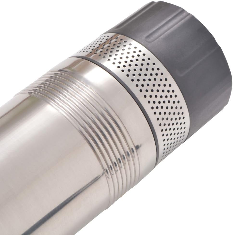 vidaXL Tiefbrunnenpumpe 40m 750W Tauchpumpe Brunnenpumpe Rohrpumpe Wasserpumpe 40 m 750 W, 40 m 750