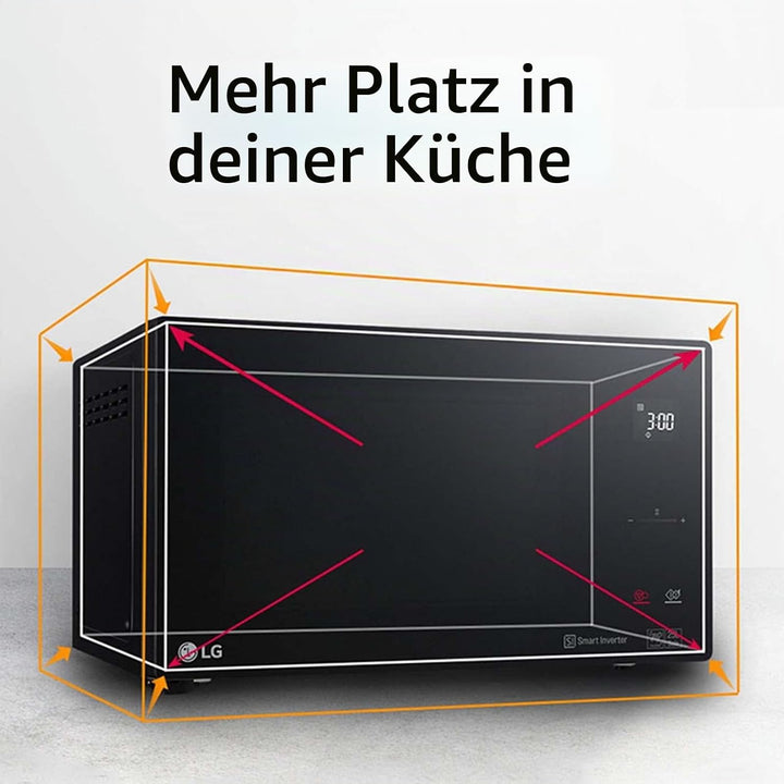 LG neochef Comptoir du Mikrowelle kombinierten 23L 1150 W schwarz – Mikrowelle (Comptoir du, kombini