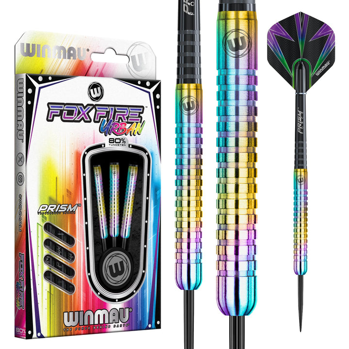 WINMAU Foxfire Urban 80% - Steeldarts 22 Gramm