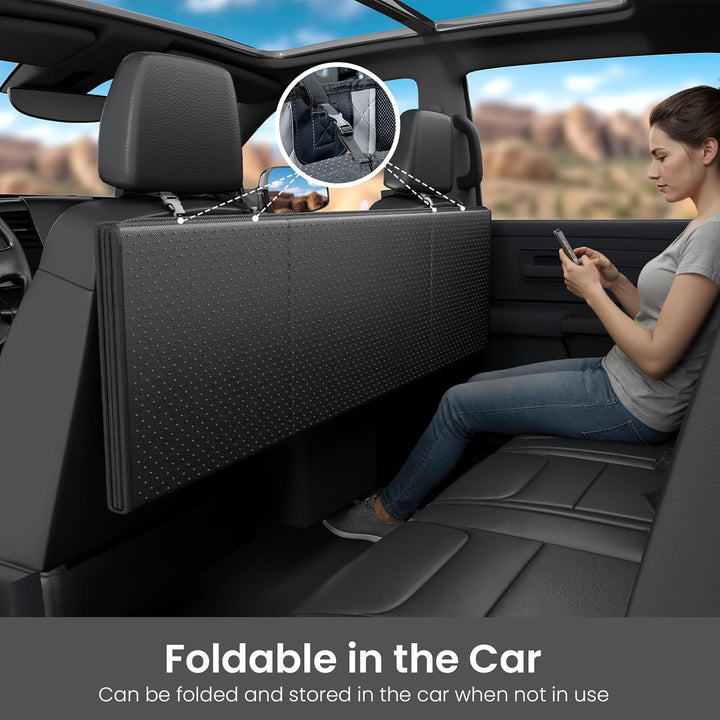 pecute Hundedecke Auto Rückbank für Pickup-LKW 145 * 73 cm, Hundesitz Verbreiterung Klappbarer Hunde