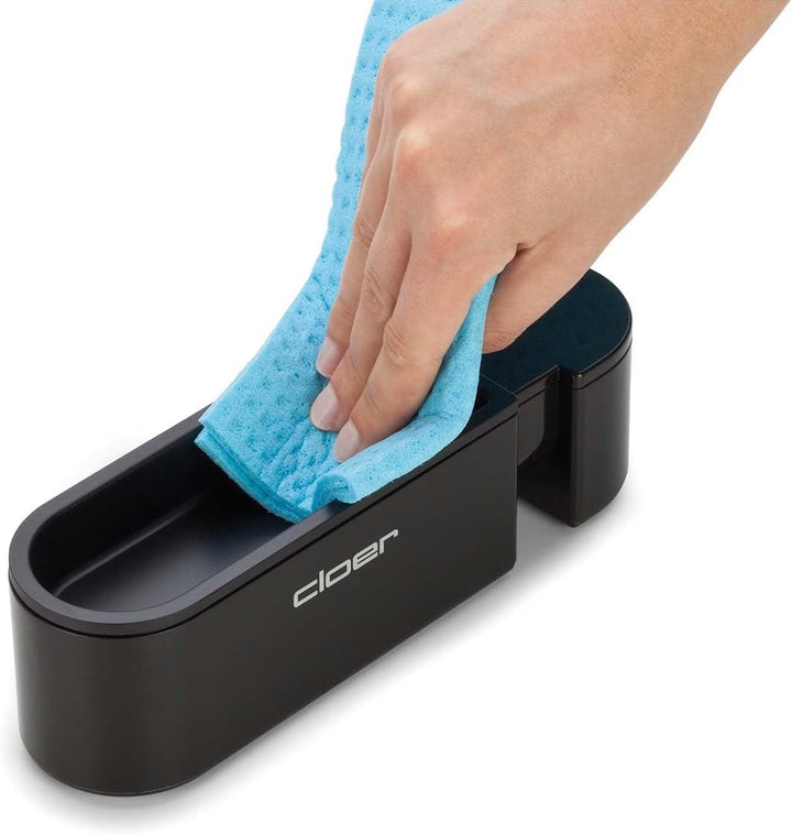 Cloer 6020 Eierkocher, bis zu 3 Eier, herausnehmbarer Eierträger, Servierfunktion, 300 Watt, Kunstst