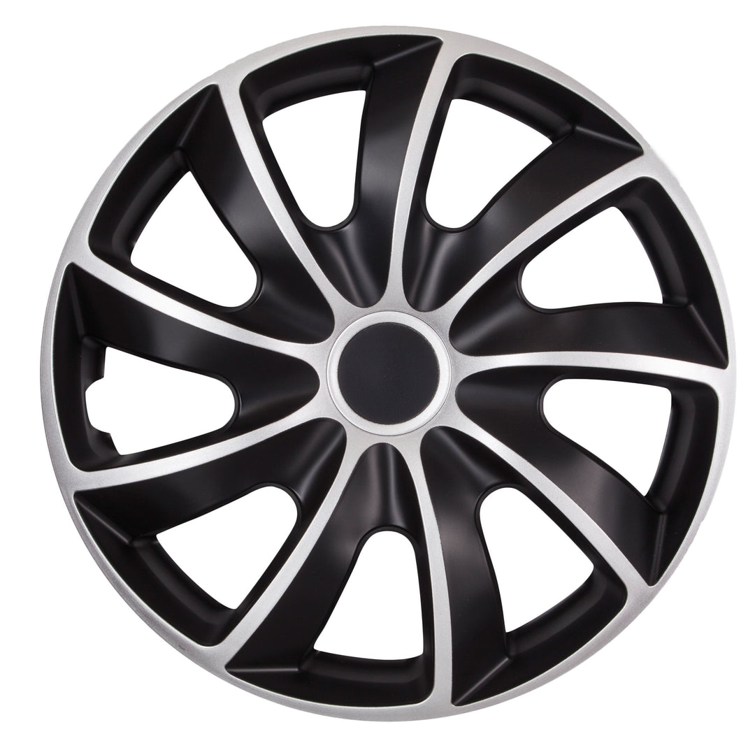 Nrm Quad Bicolor, schwarz/silber. 16 Zoll 16"